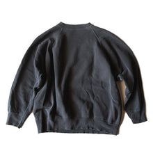 画像をギャラリービューアに読み込む, 1960's FADED BLACK COTTON SWEAT SHIRT (MEDIUM)