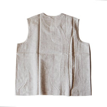 Load image into Gallery viewer, NOS ~ 1940's FRENCH WORK VEST (MEDIUM)