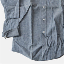 Load image into Gallery viewer, NOS 1960's ~ "BIG MAC" BLUE COTTON CHAMBRAY SHIRT (15 HALF)