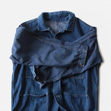Load image into Gallery viewer, WW2 TWO TONE DENIM WORK JACKET (LARGE)