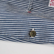 Load image into Gallery viewer, 1940's "TEST" HICKORY STRIPE WORK COVERALL (LARGE) MINT CONDIION