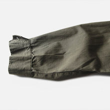 Load image into Gallery viewer, 1968's "USARMY" JUNGLE FATIGUE JACKET RIP STOP (LARGE-LONG) MINT CONDITION