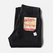 Load image into Gallery viewer, NOS 1960's "OLD KENTUCKY" SLIM TAPARED BLACK TWILL PANTS (W29)