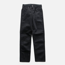 Load image into Gallery viewer, NOS 1960's "OLD KENTUCKY" SLIM TAPARED BLACK TWILL PANTS (W29)
