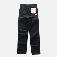 Load image into Gallery viewer, NOS 1960's "OLD KENTUCKY" SLIM TAPARED BLACK TWILL PANTS (W29)