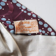 Load image into Gallery viewer, 1950's SILK DOT NECK TIE