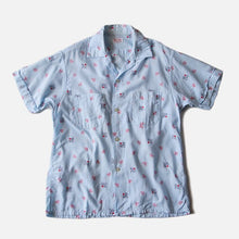Load image into Gallery viewer, 1960's COTTON S / S BOX SHIRT (MEDIUM)