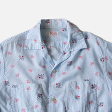 Load image into Gallery viewer, 1960's COTTON S / S BOX SHIRT (MEDIUM)