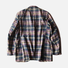 Load image into Gallery viewer, 1960's "COLLEGE TOWN" INDIA MADRAS THREE BUTTON JACKET (MEDIUM)
