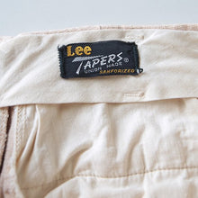Load image into Gallery viewer, 1950''s "LEE" LINEN WORK TROUSER (W32)
