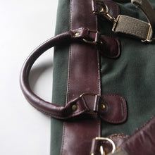画像をギャラリービューアに読み込む, 1980's "THE ORVIS CONPANY INC" CANVAS & LEATHER 2 WAY BAG