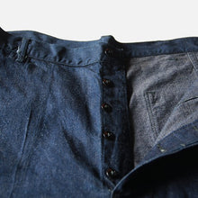 Load image into Gallery viewer, 1940's "USNAVY" DENIM TROUSER WITH BACK STENCIL (W34.5) MINT CONDITION