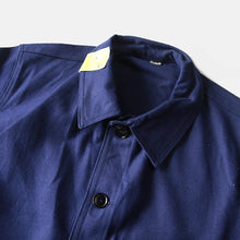 Load image into Gallery viewer, NOS FRENCH WORK COTTON TWILL JACKET (LARGE)