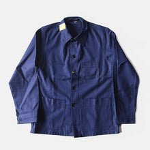 Load image into Gallery viewer, NOS FRENCH WORK COTTON TWILL JACKET (LARGE)