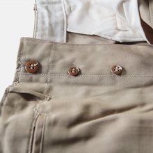 Load image into Gallery viewer, NOS 1940's "USARMY" DOUBLE STITCH CHINO TROUSER (W32)