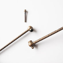 画像をギャラリービューアに読み込む, ANTIQUE BRASS WALL MOUNT SWING ARM LAMP
