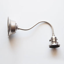 画像をギャラリービューアに読み込む, ANTIQUE NICKEL WALL LAMP