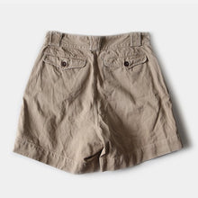 Load image into Gallery viewer, 1950's FRENCH ARMY MILITARY CHINO SHORTS (W31)