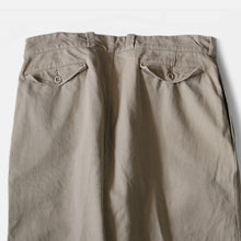 Load image into Gallery viewer, 1950's FRENCH ARMY M-52 CHINO TROUSER (SIZE 25 W35.5 L26)