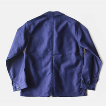 Load image into Gallery viewer, NOS 1950's FRENCH BLUE MOLESKIN JACKET (46 MEDIUM)