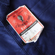 Load image into Gallery viewer, NOS 1950's FRENCH BLUE MOLESKIN JACKET (46 MEDIUM)