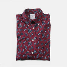 Load image into Gallery viewer, NOS "BROOKS BROTHERS" BD PAYSLEY SHIRT (MEDIUM)