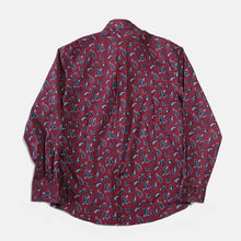 Load image into Gallery viewer, NOS "BROOKS BROTHERS" BD PAYSLEY SHIRT (MEDIUM)
