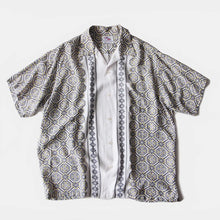 Load image into Gallery viewer, 1950's "KAHANAMOKU" RAYON BOX S / S SHIRT MADE MY CISCO (LARGE)