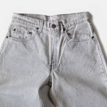 Load image into Gallery viewer, NOS 1980's "LEVI'S" 550 WHITE WASHED DENIM PANTS (W31)