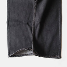 Load image into Gallery viewer, NOS 1980's "LEVI'S" 505 BLACK DENIM PANTS (W34) USMADE