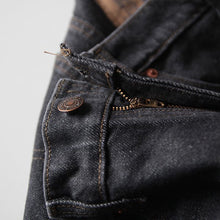 Load image into Gallery viewer, NOS 1980's "LEVI'S" 505 BLACK DENIM PANTS (W34) USMADE