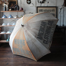 画像をギャラリービューアに読み込む, "AMERICAN CLOTHING CO." ANTIQUE ADVERTISING UMBRELLA
