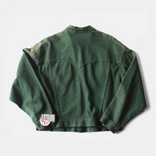 Load image into Gallery viewer, NOS 1990's "LEVI'S" GREEN DENIM BIG JACKET (LARGE)