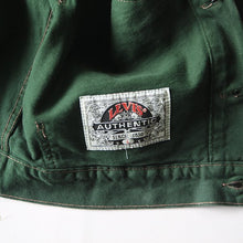 Load image into Gallery viewer, NOS 1990's "LEVI'S" GREEN DENIM BIG JACKET (LARGE)