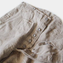 Load image into Gallery viewer, ~ 1940's GERMAN MILITARY HBT LINEN TROUSER (W33) MINT CONDITION