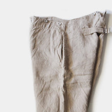 Load image into Gallery viewer, ~ 1940's GERMAN MILITARY HBT LINEN TROUSER (W33) MINT CONDITION