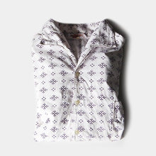 Load image into Gallery viewer, 1960's FRENCH ITALIAN COLLAR COTTON SHIRT (LARGE)