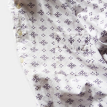 Load image into Gallery viewer, 1960's FRENCH ITALIAN COLLAR COTTON SHIRT (LARGE)