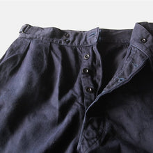 Load image into Gallery viewer, 1950's ~ BRITISH ARMY COTTON DRILL SHORTS (W30)
