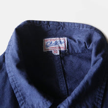 Load image into Gallery viewer, ~ 1980's FRENCH CHINA INDIGO COTTON SHIRT (60 LARGE) MINT CONDITION