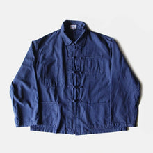 Load image into Gallery viewer, ~ 1980's FRENCH CHINA INDIGO COTTON SHIRT (60 LARGE) MINT CONDITION