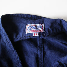 Load image into Gallery viewer, ~ 1980's FRENCH CHINA INDIGO COTTON SHIRT (64 X-LARGE) MINT CONDITION