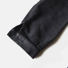 Load image into Gallery viewer, 1950's ~ "LE MONT SAINT MARTIN" BLACK MOLESKIN WORK JACKET (50 LARGE)
