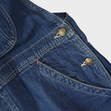 Load image into Gallery viewer, 1950's ~ "BLUE BELL" DENIM OVERALL (W38)