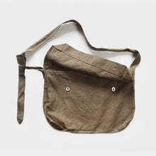 Load image into Gallery viewer, NOS VINTAGE FRENCH LINEN SHOULDER BREAD BAG
