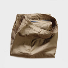Load image into Gallery viewer, NOS FRENCH ARMY M-52 1ST PATTERN CHINO TROUSER (W34)