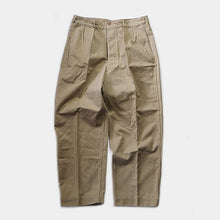 Load image into Gallery viewer, NOS FRENCH ARMY M-52 1ST PATTERN CHINO TROUSER (W34)