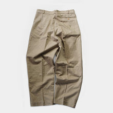 Load image into Gallery viewer, NOS FRENCH ARMY M-52 1ST PATTERN CHINO TROUSER (W34)