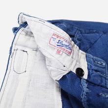 Load image into Gallery viewer, VINTAGE FRENCH CHINA INDIGO COTTON WORK PANTS (W30-W33)
