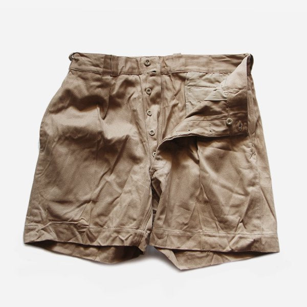 N.O.S 1950's FRENCH ARMY M-52 CHINO SHORTS (SIZE-5) STOCK 3